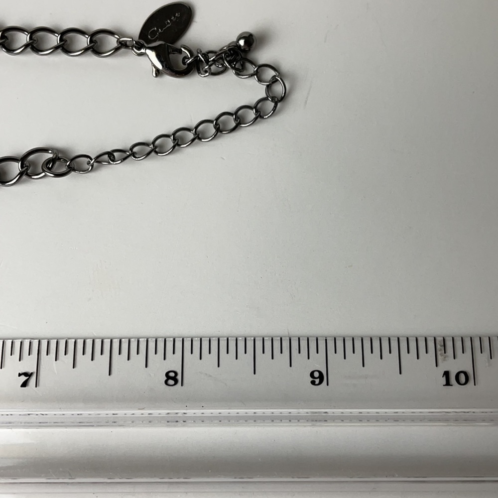 Guess Fashion Necklace Three Flower With Crystals Statement - Picture 7 of 12